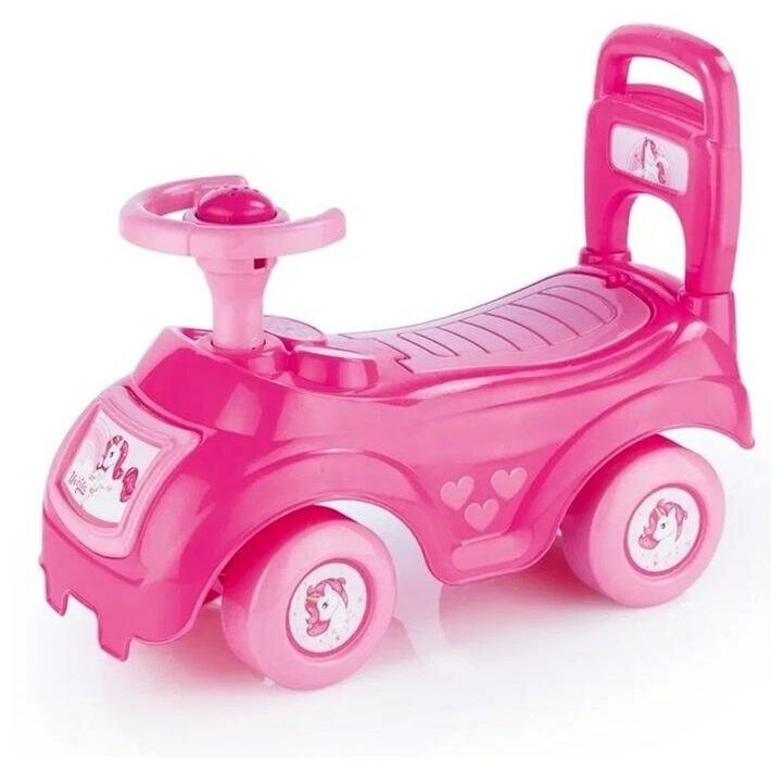 Машина-каталка My 1st Unicorn, с клаксоном, розовый DOLU 2522/ОР