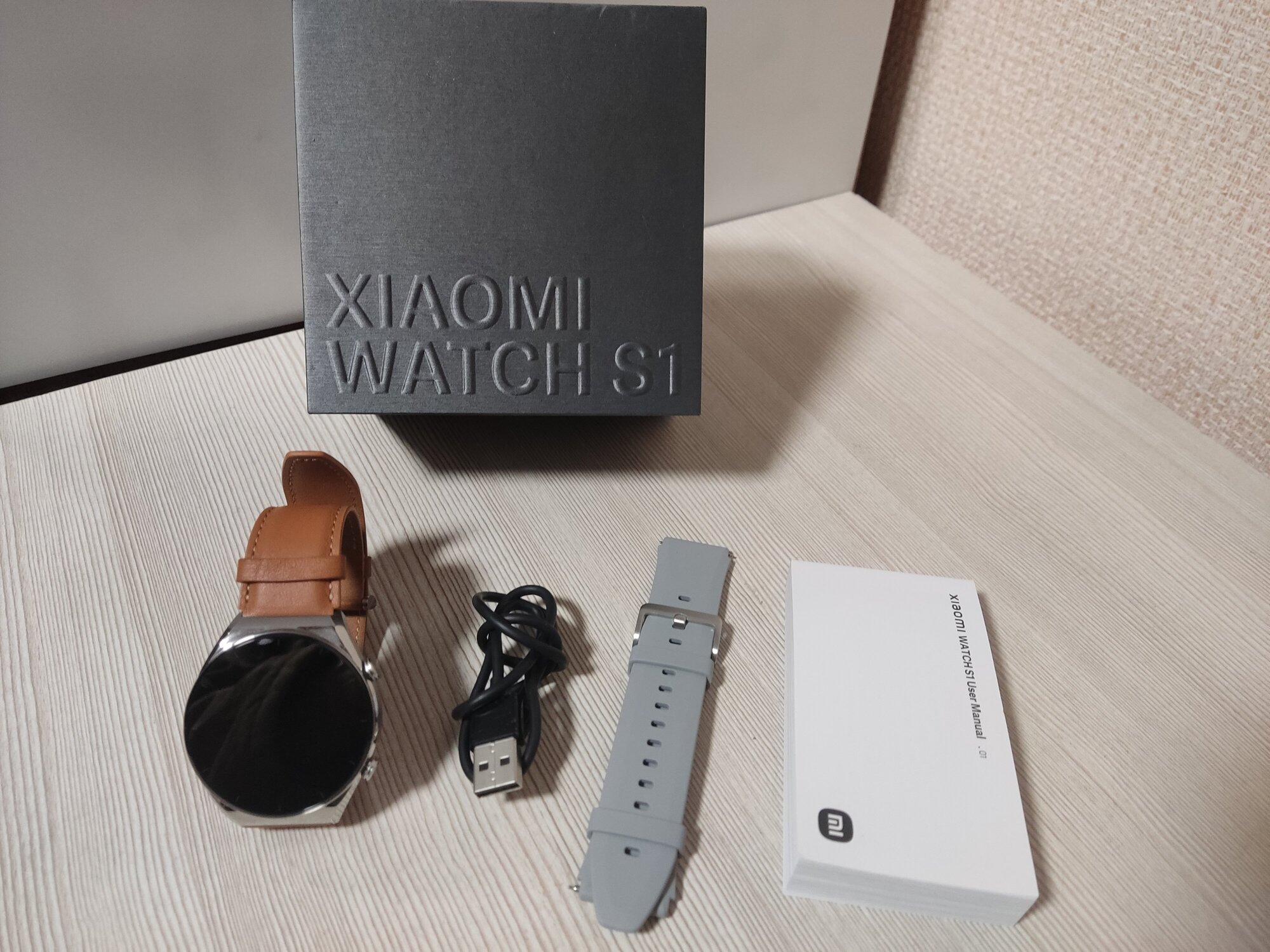 Умные часы Xiaomi Mi Watch S1 GL, черные - фото №5