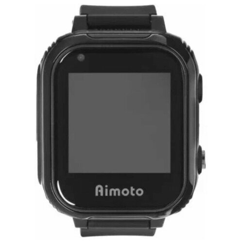 Aimoto Детские смарт-часы Aimoto Lite, 1.44, 2G, звонки, SOS, история перемещений, сообщения, черные смарт часы blackview r6 черные