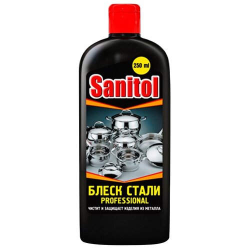 Средство для чистки металла Sanitol 250 мл