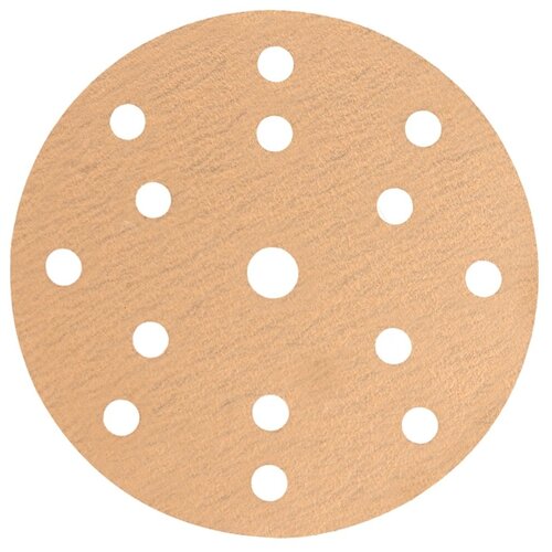 фото Диск шлифовальный на латексной бумажной основе на липучке hanko ap33m 150 мм 15 отв р80/10 шт/