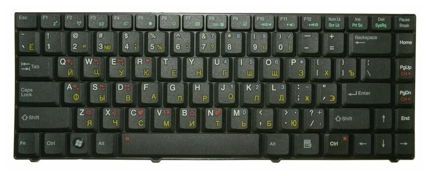 Клавиатура для ноутбуков Asus C90 Z34 Series RU Black