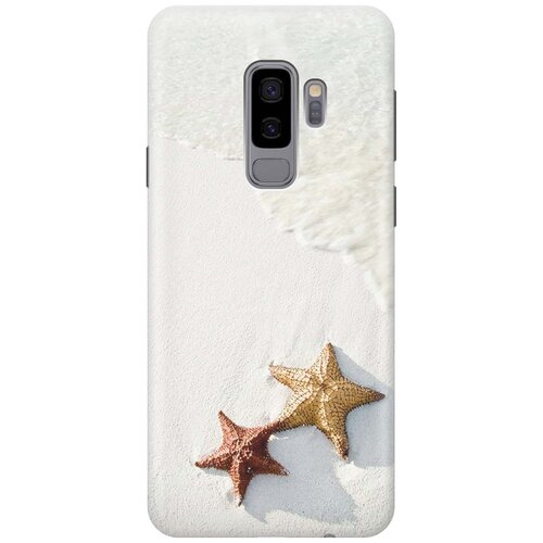 фото Gosso ультратонкий силиконовый чехол-накладка для samsung galaxy s9 plus с принтом "две морские звезды"