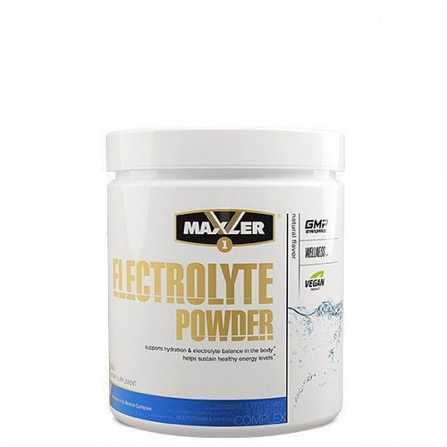 Maxler Electrolyte Powder (204 гр) (натуральный) предтренировочный комплекс maxler electrolyte powder натуральный 204 г 350 мл