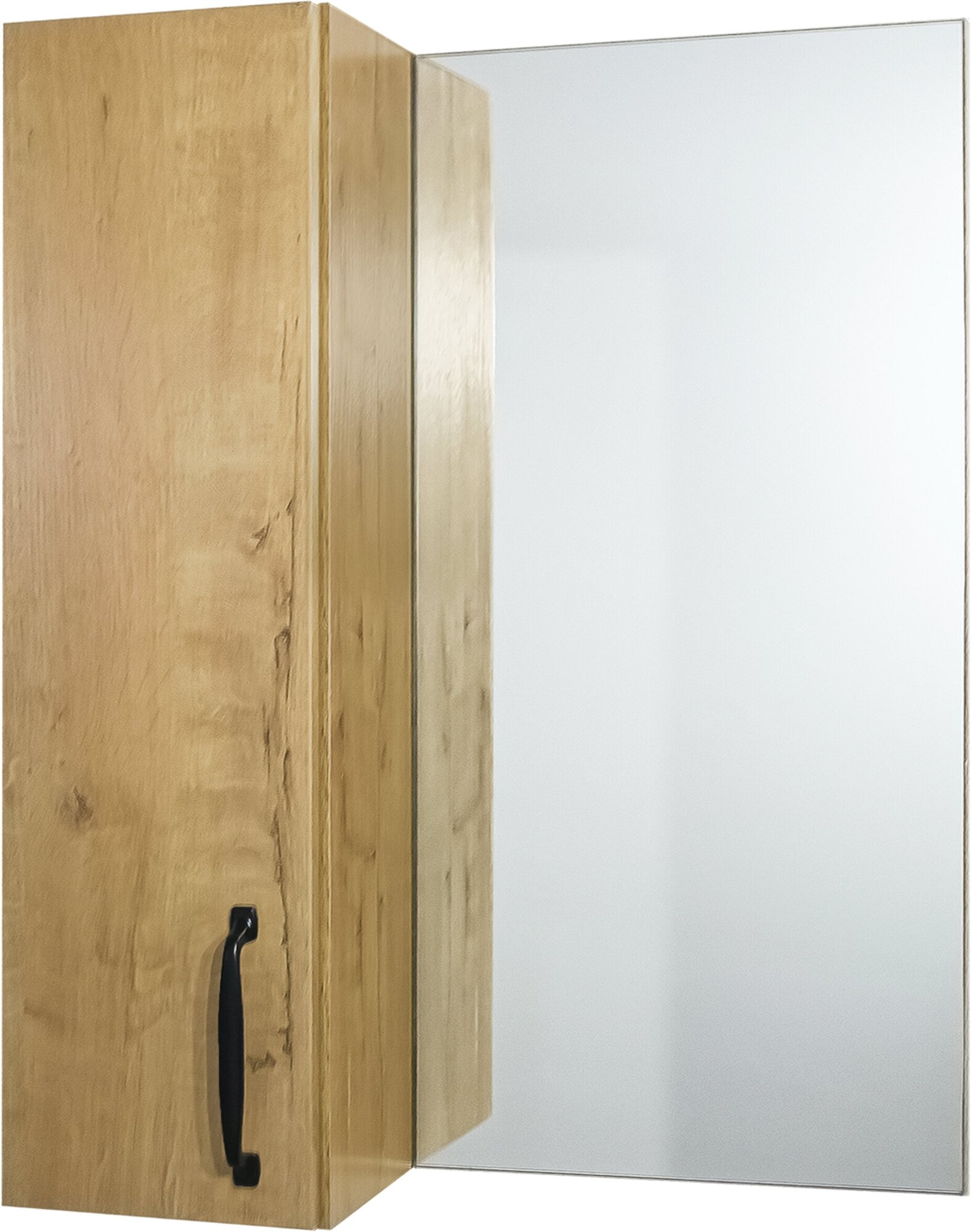 Шкаф для ванной навесной с зеркалом Leman Bunratty 50 - фотография № 2