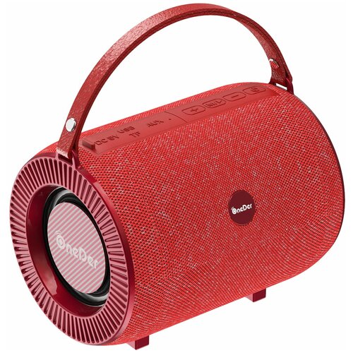 Портативная акустика OneDer V3 5 Вт red 176100₽