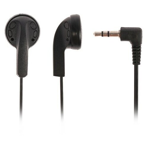 Наушники LuazON VBT 10 вкладыши чёрные 425₽