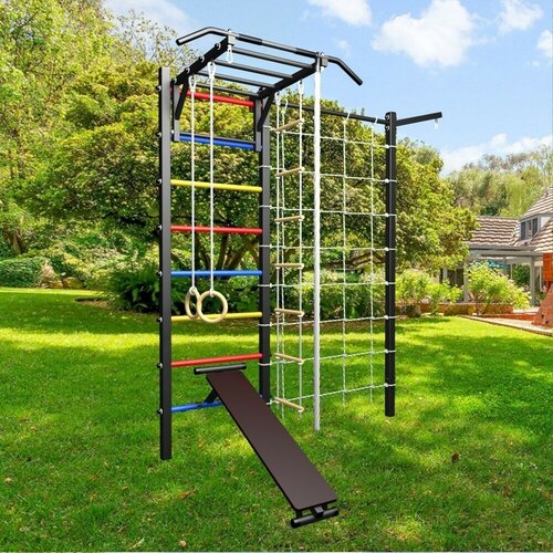 Уличная шведская стенка Sv Sport У471 (ступени Разноцветные)