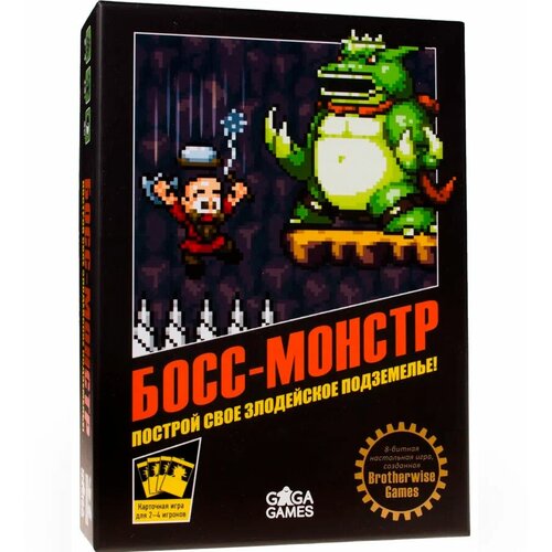 Настольная игра GaGa Games Босс-Монстр GG122, 1 шт. водопроводчик dvd