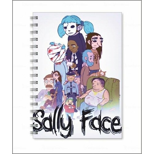 Тетрадь Sally Face № 16 тетрадь sally face 13