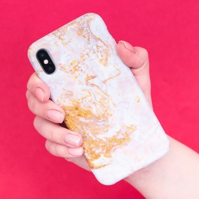 Чехол для телефона iPhone X/XS «Marble», 14.5 × 7 см