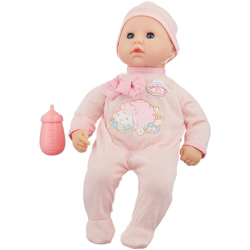 Кукла Zapf Creation Baby Annabell с бутылочкой 36 см 794-463 светло-розовый интерактивная кукла zapf creation baby annabell мальчик 43 см 794 654 голубой