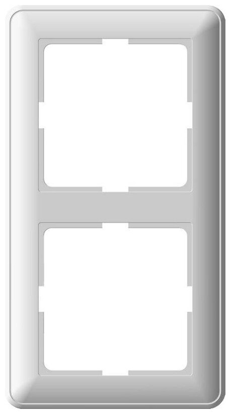 Рамка 2-м W59 бел. SchE (КД-2-18), SCHNEIDER ELECTRIC KD-2-18 (1 шт.)