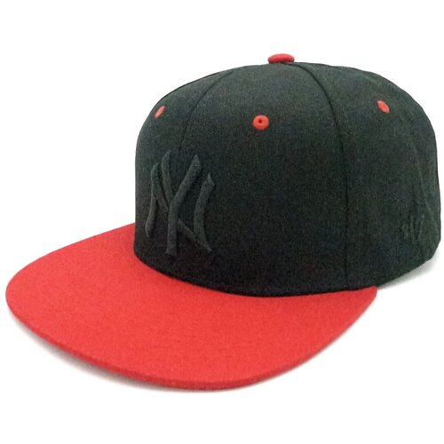 Бейсболка JUST JOY, размер 57-58, черный, красный