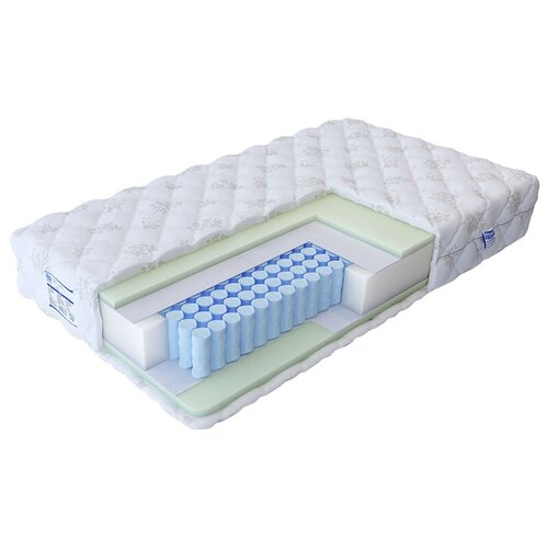 фото Матрас промтекс-ориент soft18 стандарт, 180x190 см, пружинный, белый