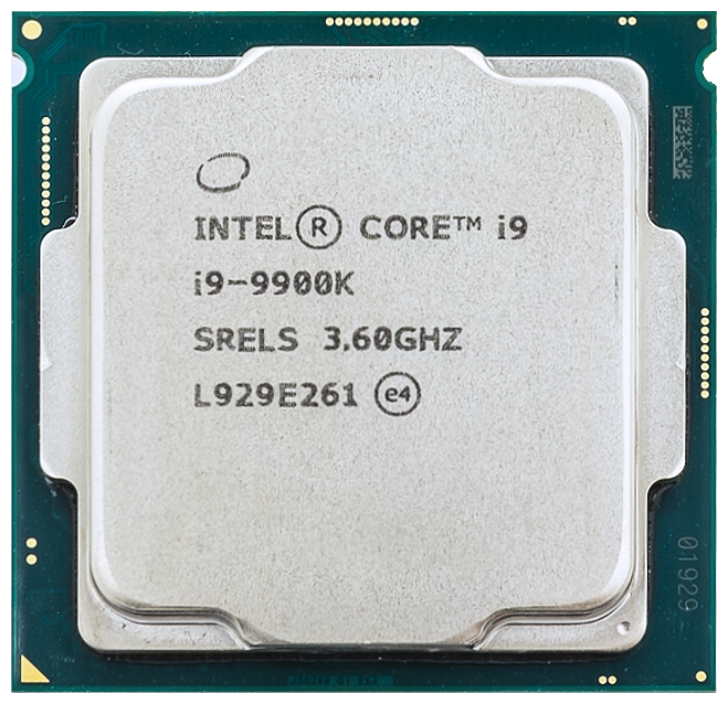 Intel Core i9-9900K LGA1151 v2, 8 x 3600 МГц