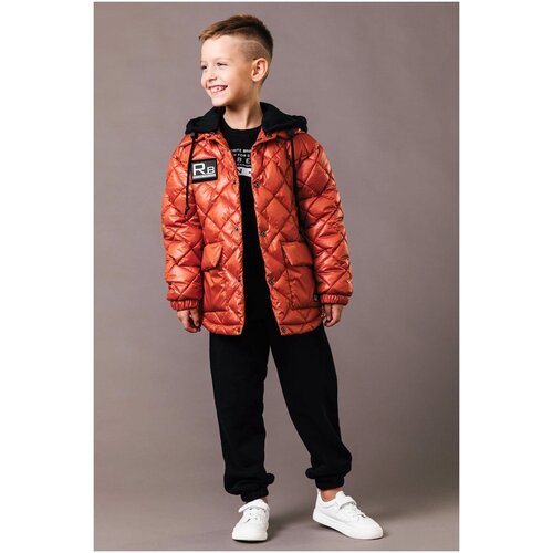 Куртка G`n`K 748ор (Оранжевый, Мальчик, 18 мес / 86 см)