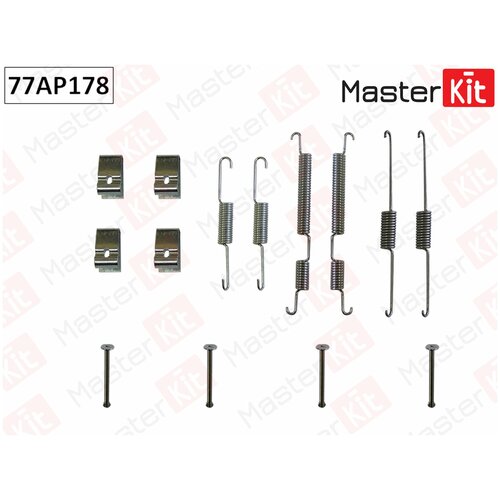 Комплект установочный барабанных колодок Kia SOUL AM 2009 - MASTERKIT 77AP178 1181₽