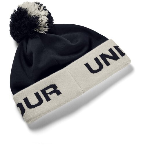 фото Шапка under armour boy's gametime pom beanie черный osfa 1345388-002