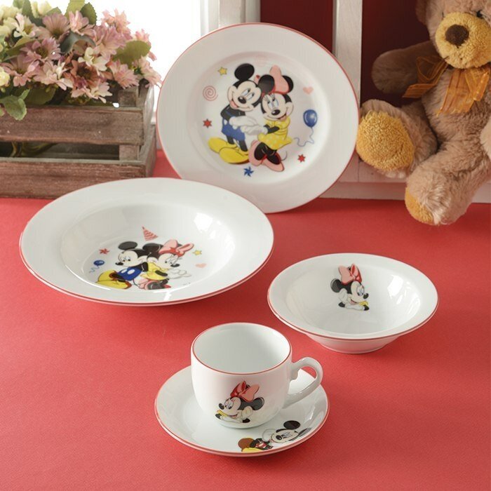 Сервиз обеденный детский Italia F Mickey Mouse арт. 0501-05