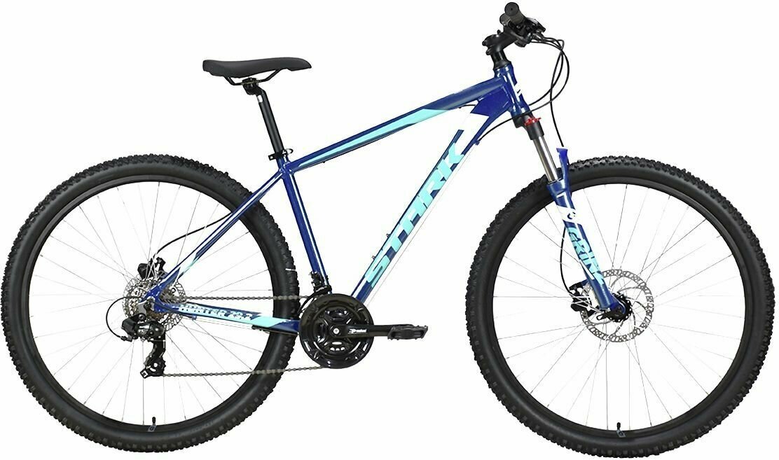 Велосипед Stark Hunter 29.2 HD (2023) 18" синий/мятный/белый
