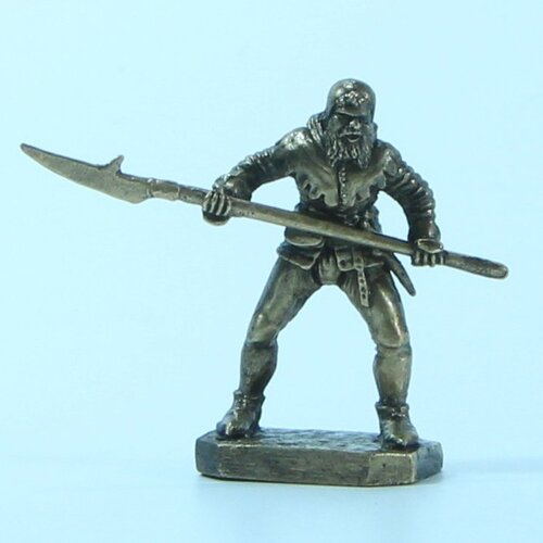 Бронзовая статуэтка Рыцарь с глефой (серия Грюнвальд. Тевтонский орден)