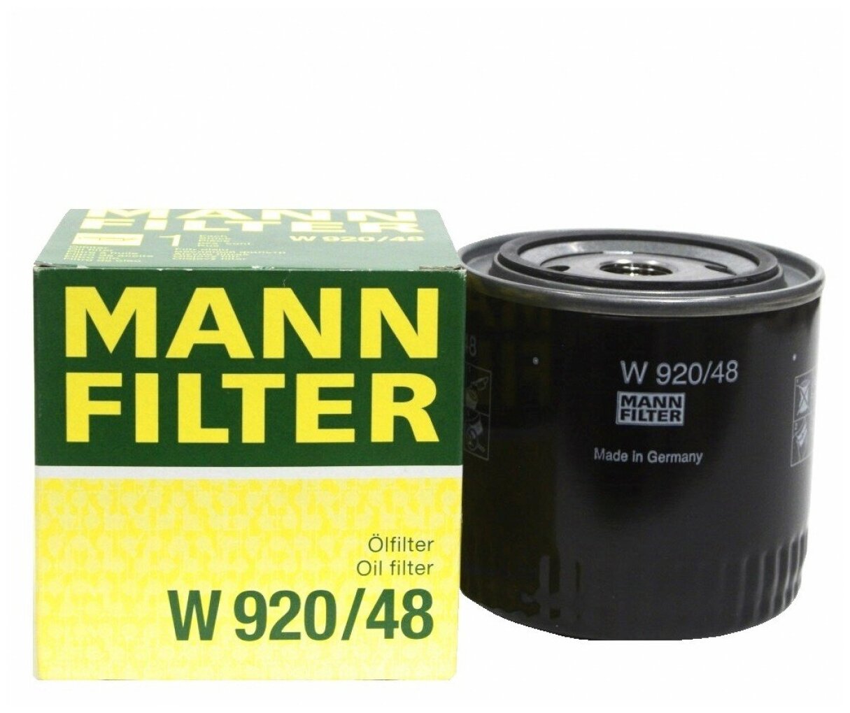 Масляный фильтр MANN-FILTER W 920/48