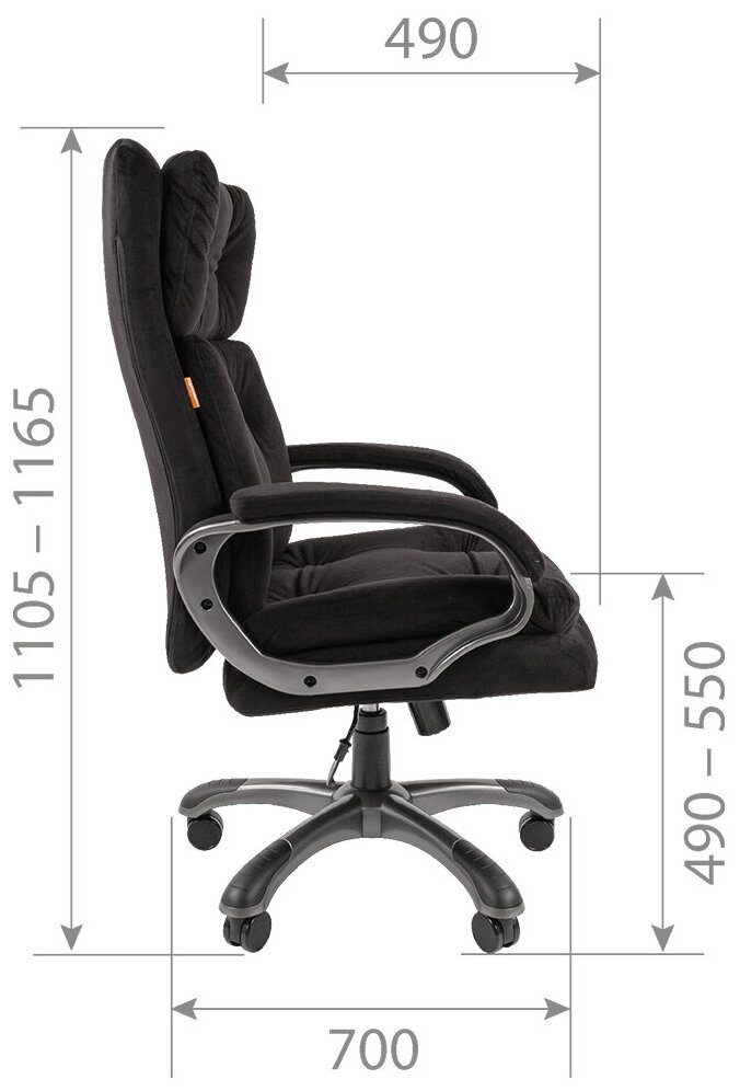 Компьютерное кресло Chairman 442 для руководителя