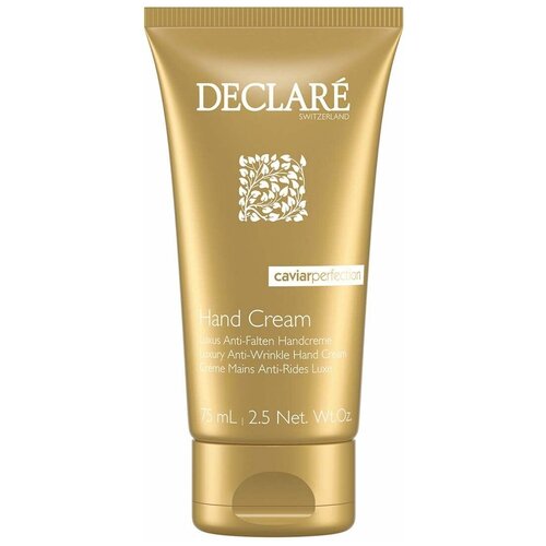 Крем-люкс для рук против морщин с экстрактом черной икры Declare Caviar Perfection Luxury Anti-Wrinkle Hand Cream 75 мл