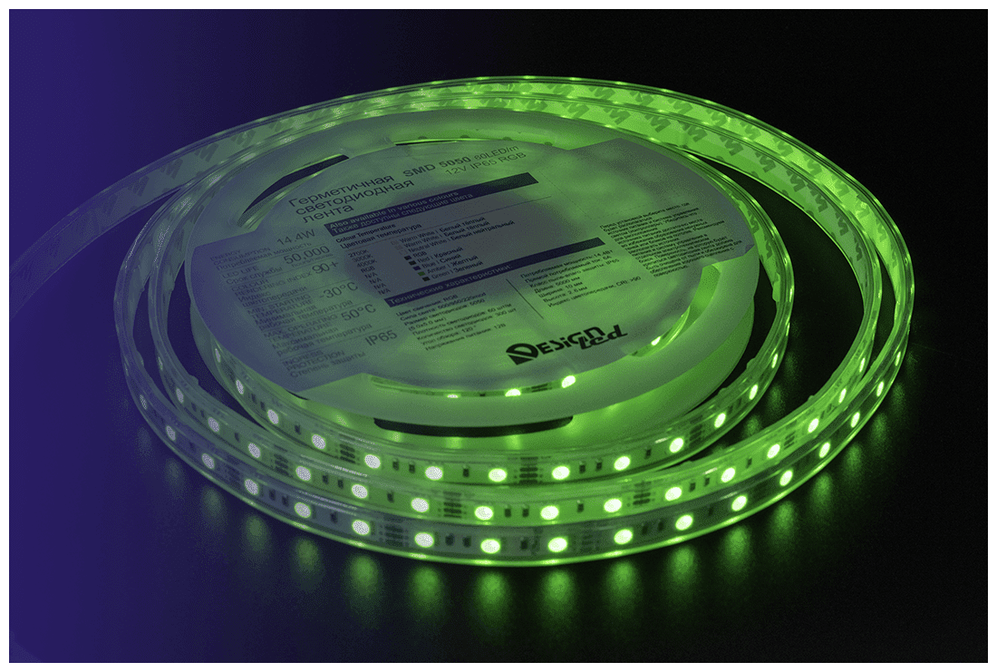 Светодиодная лента DesignLed DSG560-12-RGB-65 001489 - фотография № 4