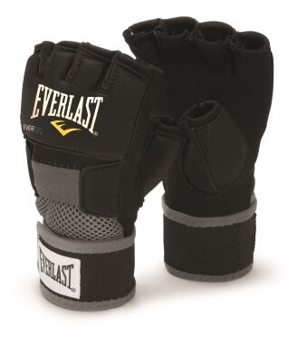 Перчатки гелевые Everlast Evergel M черные