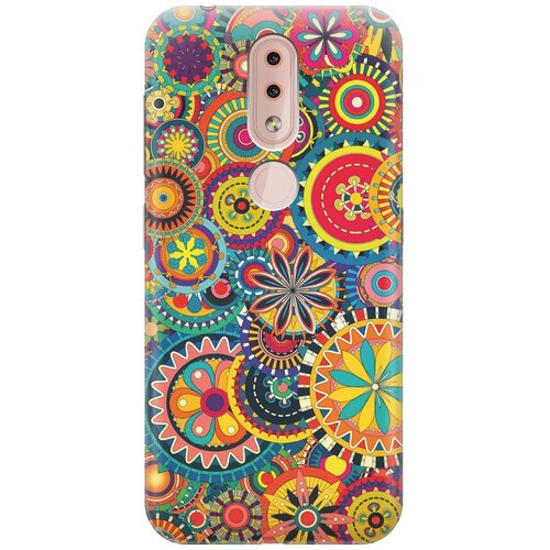 фото Re:paчехол - накладка artcolor для nokia 4.2 с принтом "яркий узор"