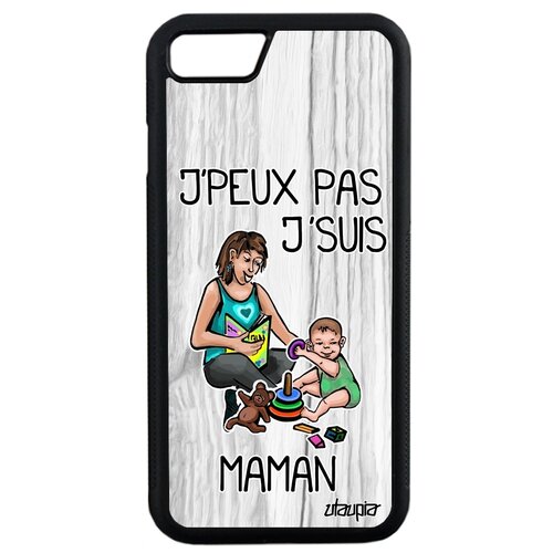 фото Чехол для мобильного iphone se 2020, "не могу - стала мамой!" юмор шутка utaupia