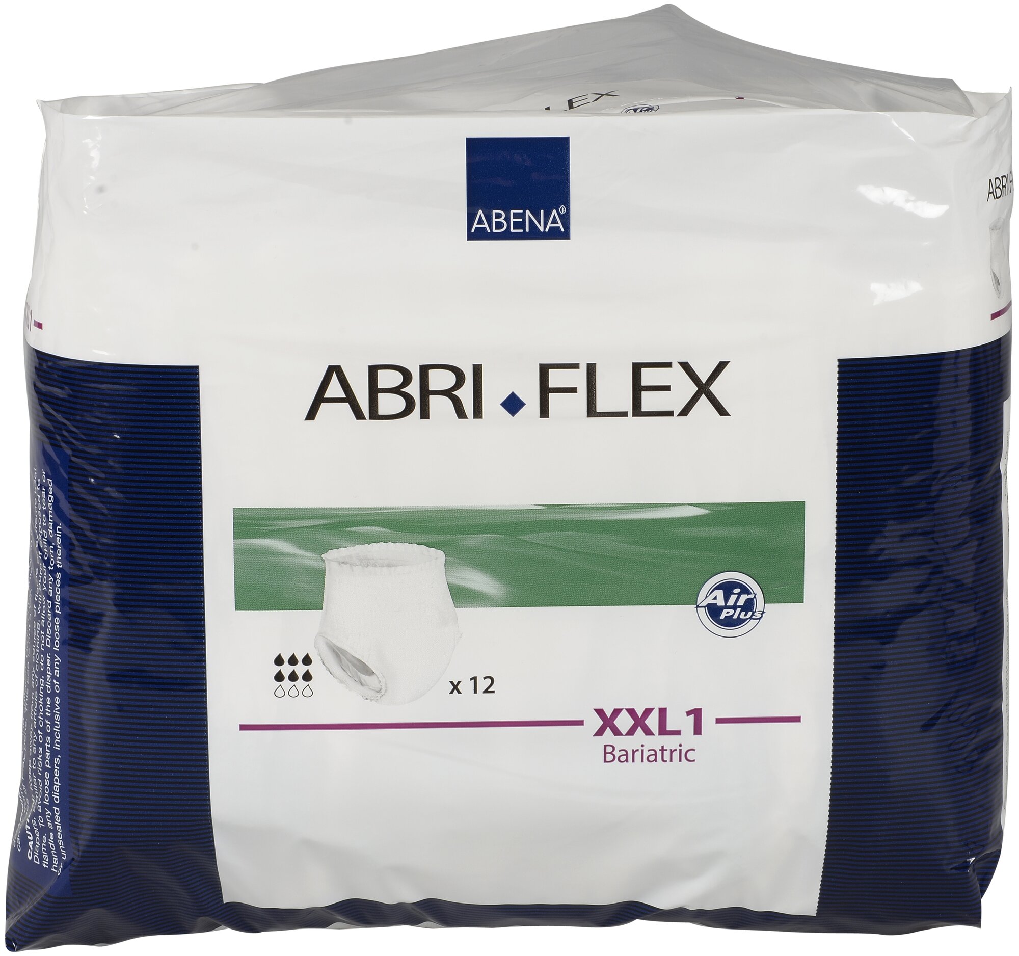 Abena Подгузники-трусы Abri-Flex Premium XXL1, объем талии 173-203 см, 12 шт.