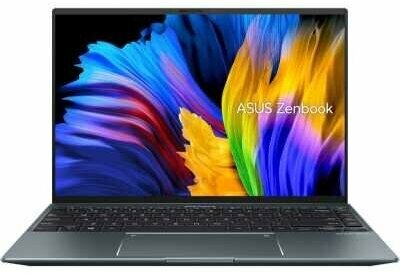 Ноутбук Asus ZenBook 14X OLED UX5401ZA-KN195 90NB0WM1-M00A70 Intel Core i7 12700H, 2.3 GHz - 4.7 GHz, 16384 Mb, 14" WQHD 2880x1800, 512 Gb SSD, DVD нет, Intel Iris Xe Graphics, DOS, серый, 1.4 кг, 90NB0WM1-M00A70