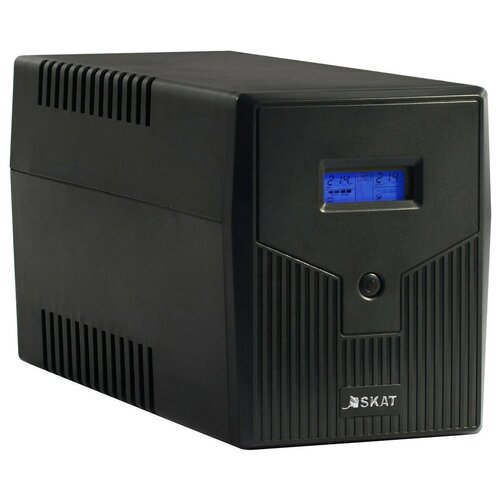 интерактивный ибп рапан rapan ups 1500 черный 900 вт Бастион ИБП SKAT-UPS 1500 RACK+3x9Ah ИБП 900 Вт, On-Line, синус, встроенные АКБ 3 шт. x 9Ah 488
