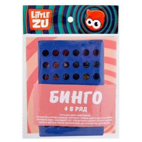 Настольная игра Little Zu Бинго 4 в ряд (90055H)