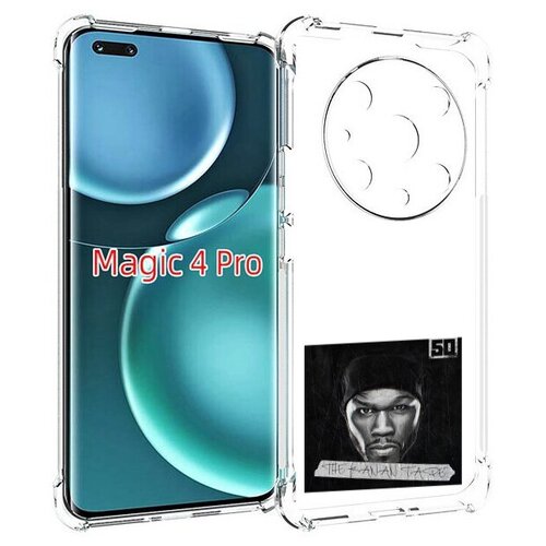 Чехол MyPads 50 Cent - The Kanan Tape для Honor Magic4 Pro / Magic4 Ultimate задняя-панель-накладка-бампер чехол mypads 50 cent forgotten 50 для honor magic4 pro magic4 ultimate задняя панель накладка бампер