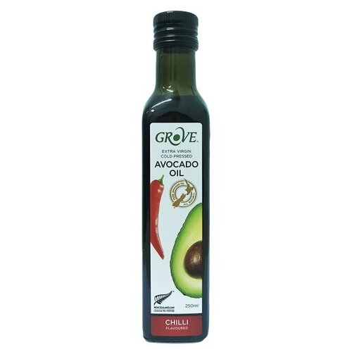 фото Grove масло авокадо со вкусом чили, 0.25 л