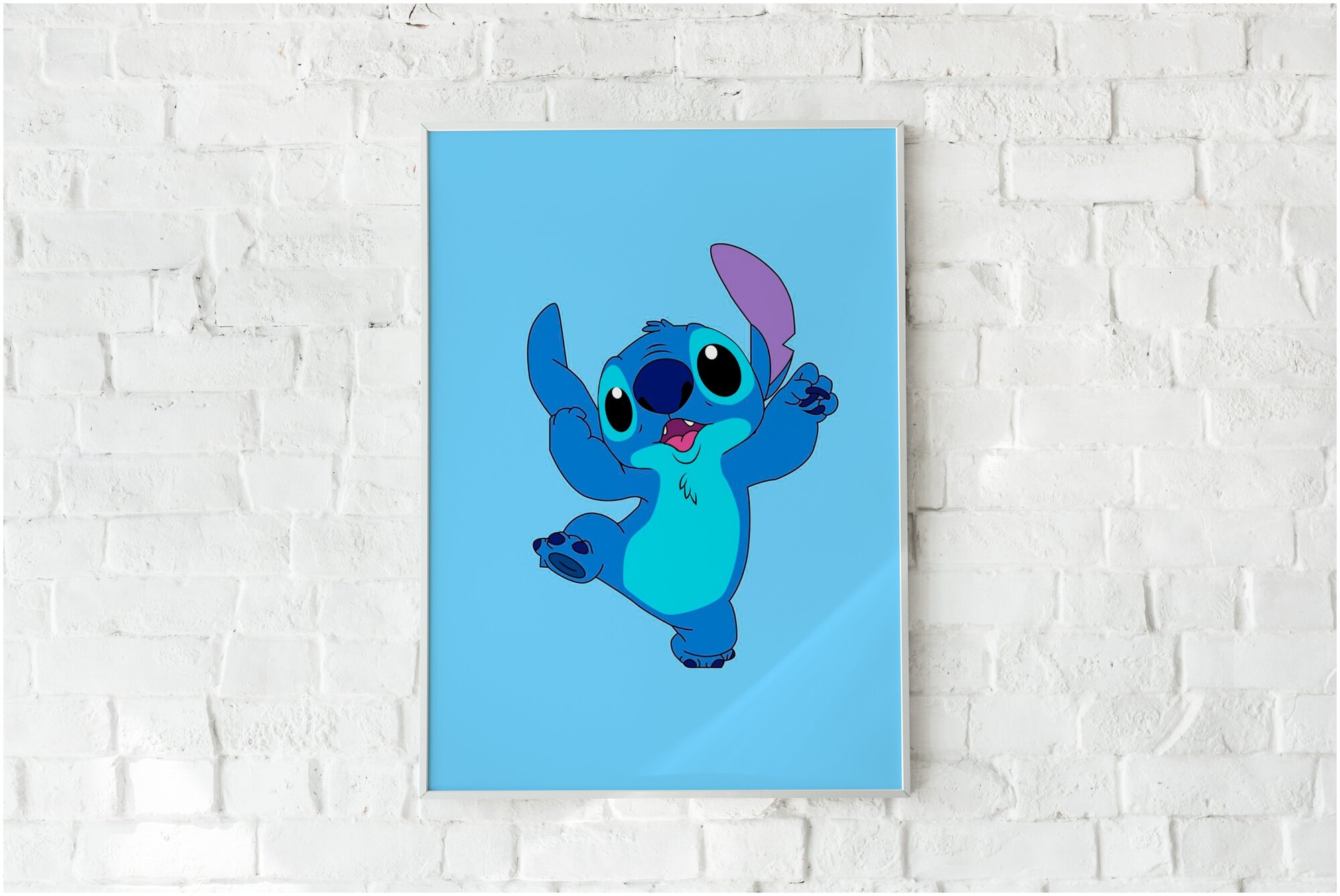 Плакат Стич/Lilo & Stitch/ Плакат на стену 21х30 см / Постер формата А4