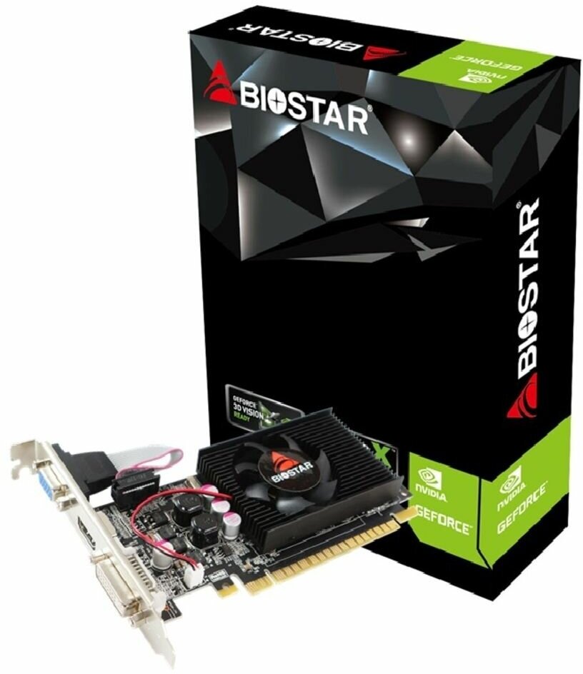 Видеокарта BIOSTAR GT210 1024MB GDDR3 VGA DVI HDMI