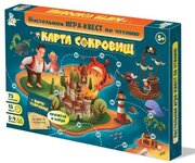 Десятое королевство Игра настольная "Карта Сокровищ" Квест по чтению