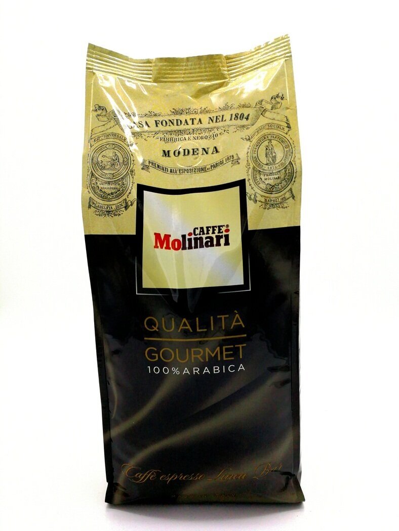 Кофе в зернах Molinari Gourmet 100% Arabica, 1 кг - фотография № 3