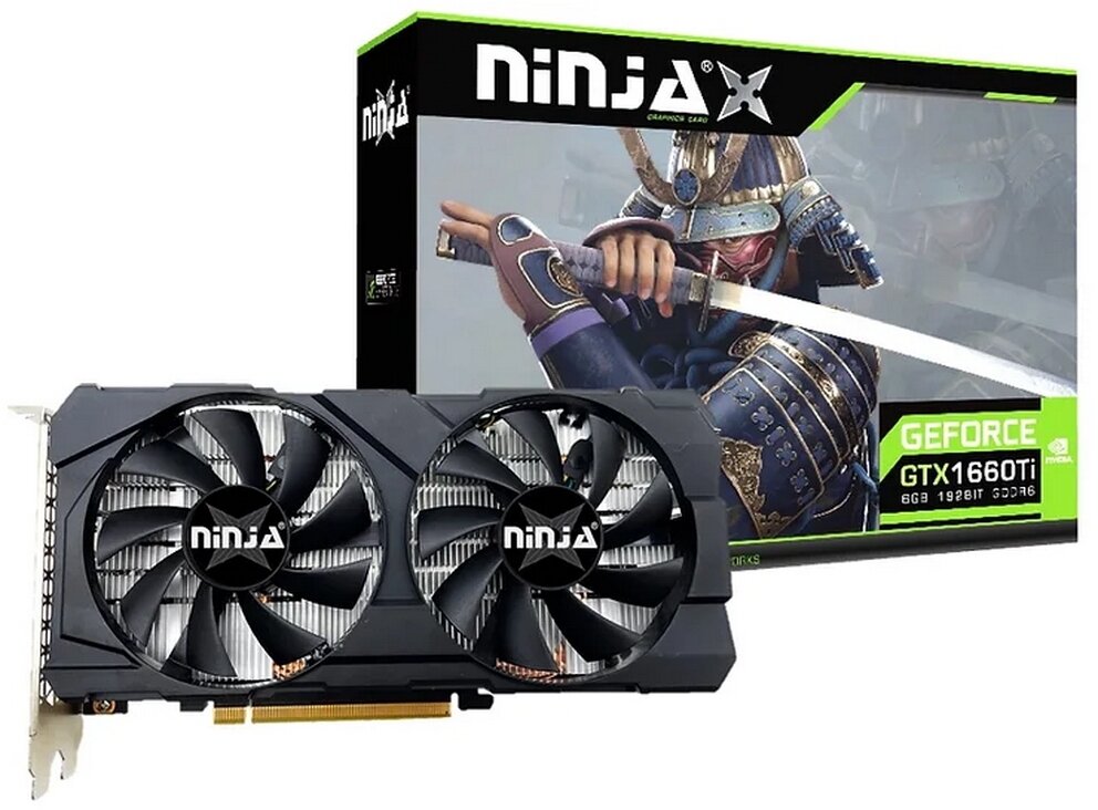 Видеокарта Sinotex Ninja GeForce GTX1660Ti 6Gb (NF166TI66F)