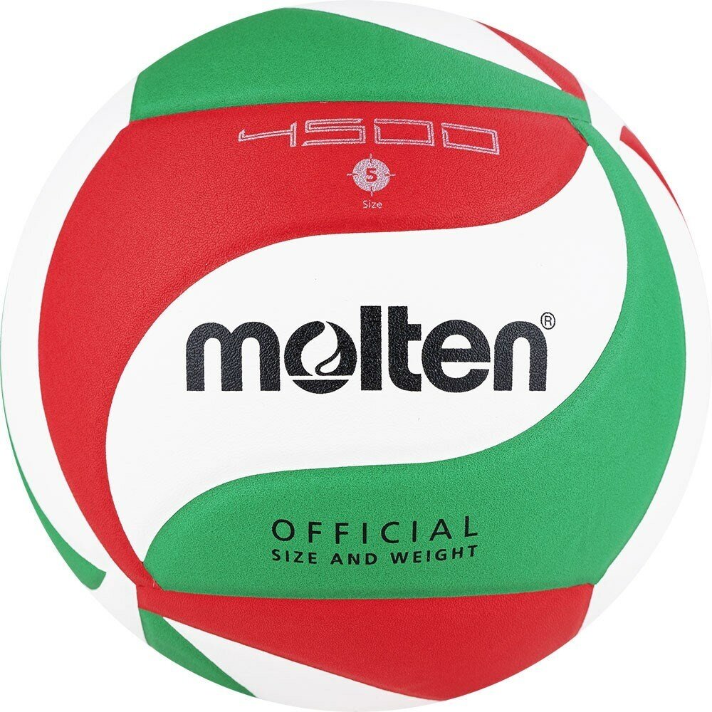 Волейбольный мяч Molten V5M4500 белый/зеленый/красный CX-0113
