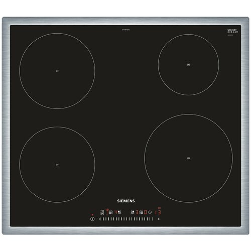 Индукционная варочная панель Siemens EH645FEB1E цвет панели черный цвет рамки серебристый 5389000₽