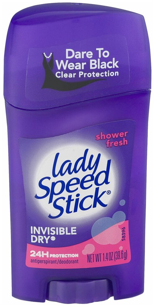 Дезодорант-антиперспирант стик женский LADY SPEED STICK Shower Fresh, 40гр.