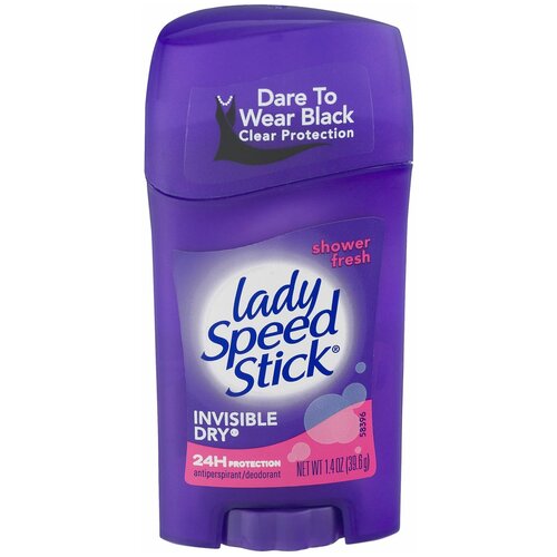 Lady Speed Stick Дезодорант-антиперспирант, невидимая защита 24/7, 