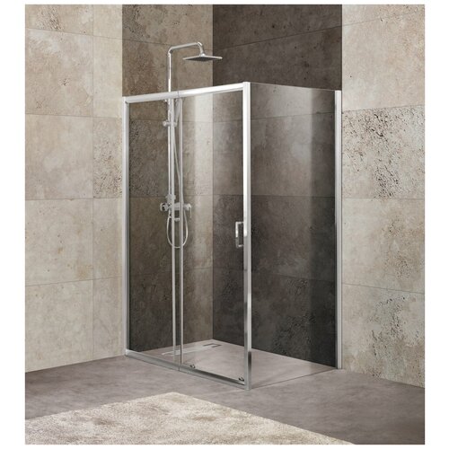 Душевой уголок BelBagno UNIQUE-AH-1-100/115-80-C-Cr душевой уголок belbagno unique ah 1 unique ah 1 100 115 90 c cr