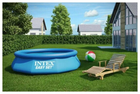 Бассейн INTEX EASY SET, 244х61см, фильтр-насос 1250л/ч, 3077л, 28108 - фото №20